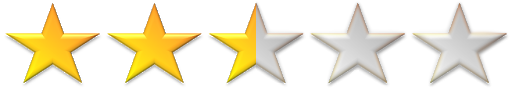 two and a half stars
